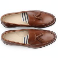 TasselLux Loafer - Elegant Tassel Dress Shoes